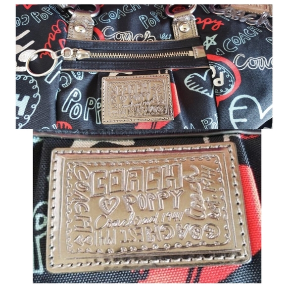 ■RESERVED■for @damother1985 EUC/Coach Poppy Lurex Luxey Glam Satchel, Metallic - Picture 5 of 16